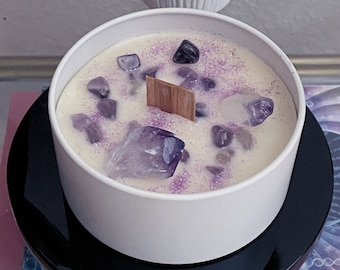 Soothing Amethyst Candle