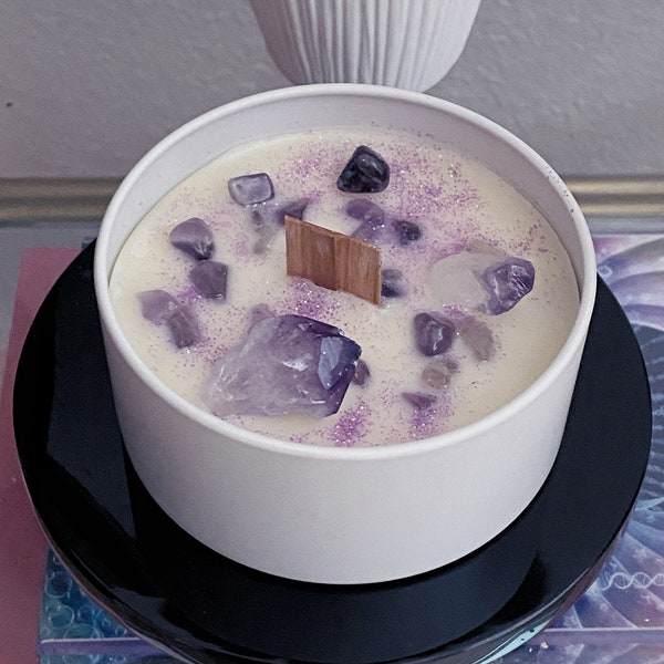 Soothing Amethyst Candle