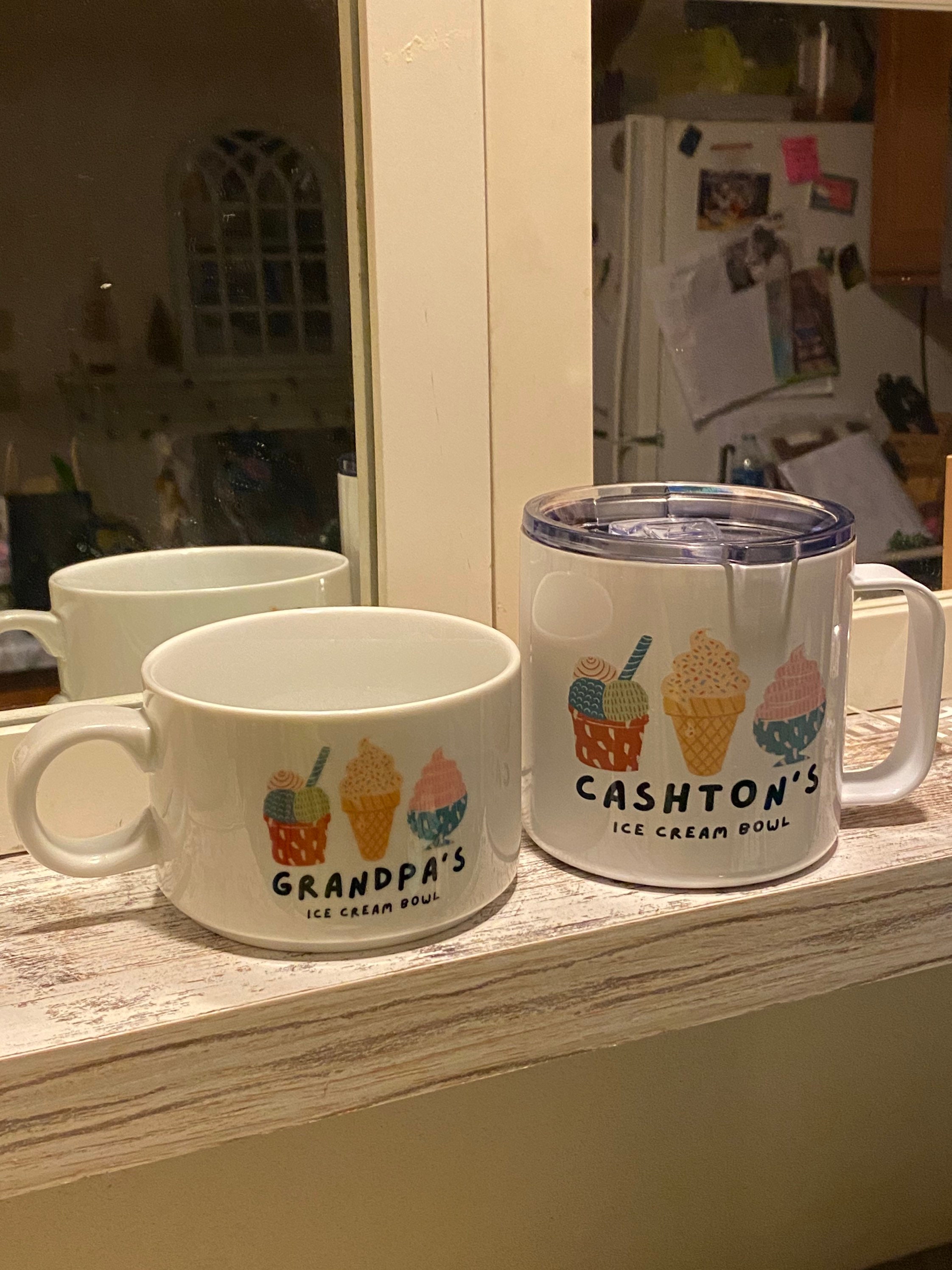 Custom Ice Cream Bowl Etsy