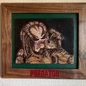 The Predator (Original wood burning)