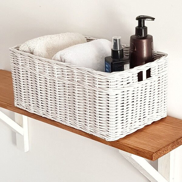 Bathroom Basket Etsy