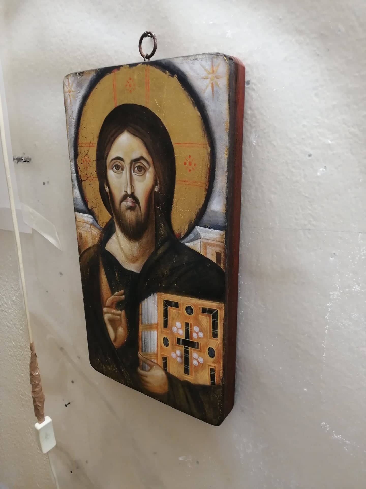 キリスト　イコン Icon of the Communion of the Apostles – CF987 – Saint Paul's