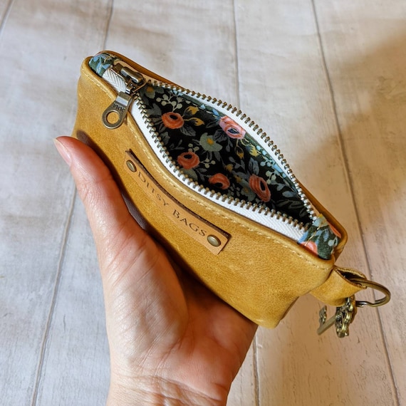 Leather Wallet, Leather Coin Purse, Leather Change Purse, Leather Pouch,  Leather Card Wallet, Business Card Wallet, Leather Purse 