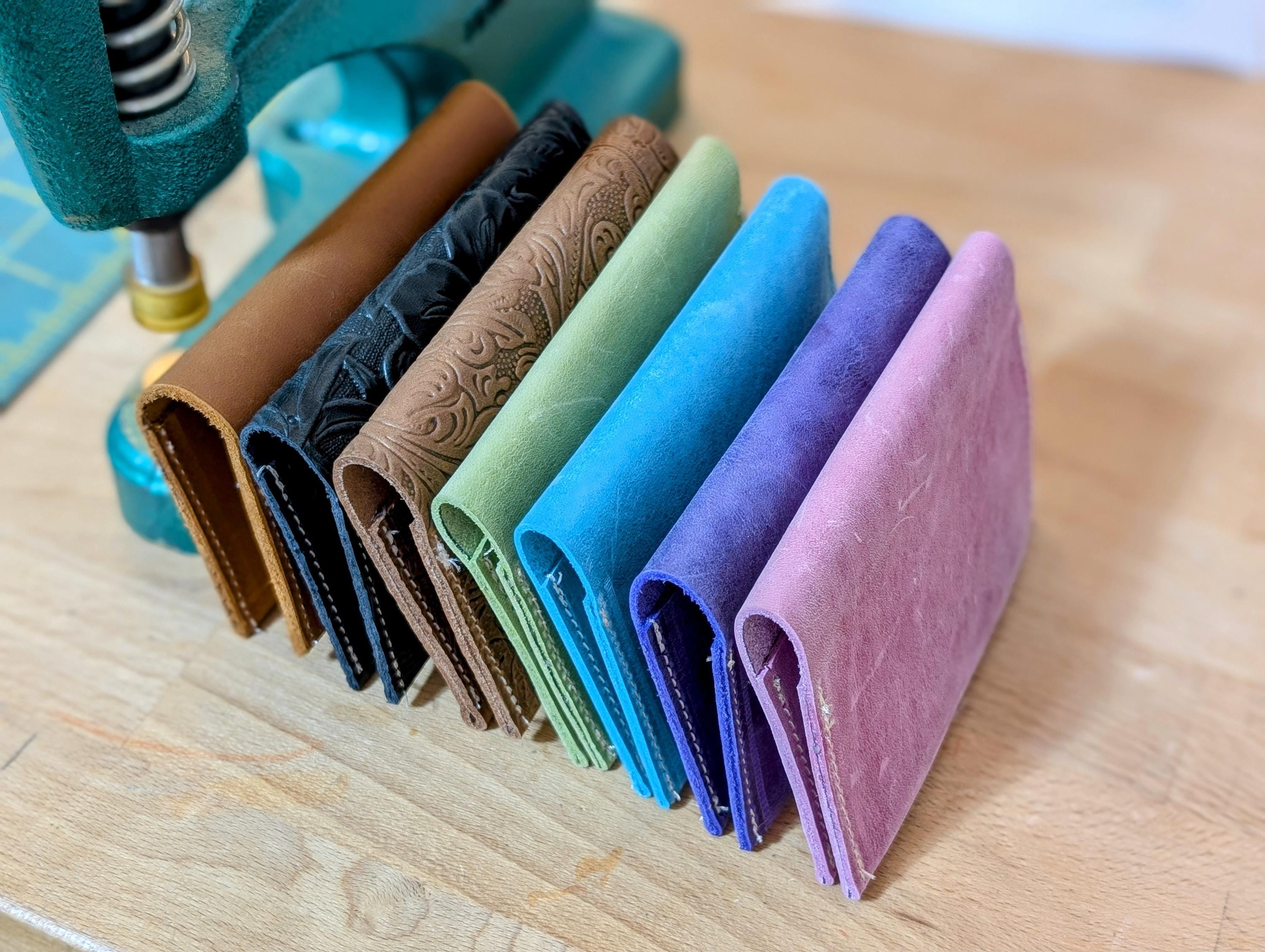 Leather card wallet for business cards and credit cards, credit card wallet, business card holder, leather wallet, real leather card holder