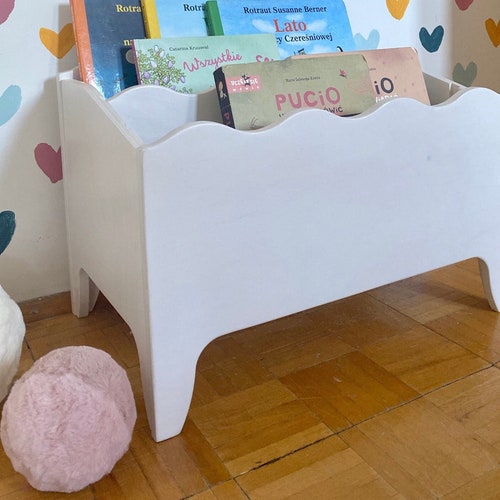 Montessori Bookcase a Box for Toys Books Storage Etsy