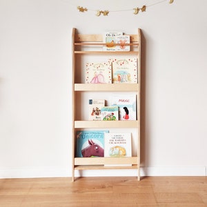 Bibliothèque pour enfants, bibliothèque, meubles Montessori, étagère montessori pour enfants en contreplaqué