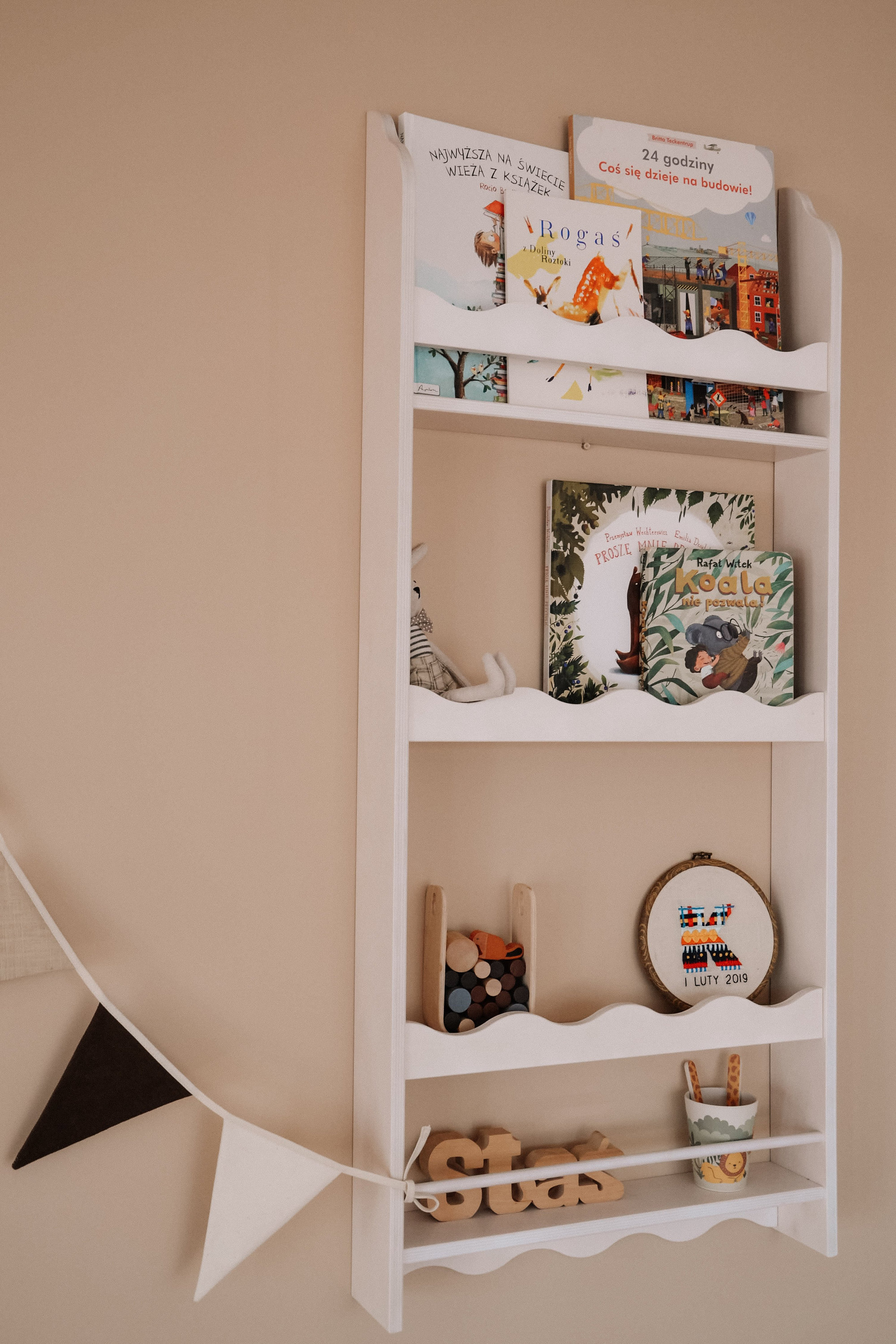 Wall Bookcase Bookshelf Book Stand Cookbook and Recipe Etsy