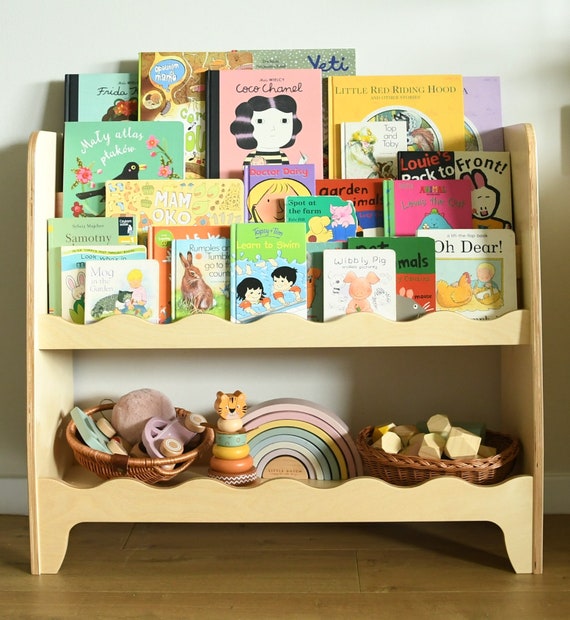 Librería infantil, librería, muebles Montessori, estantería