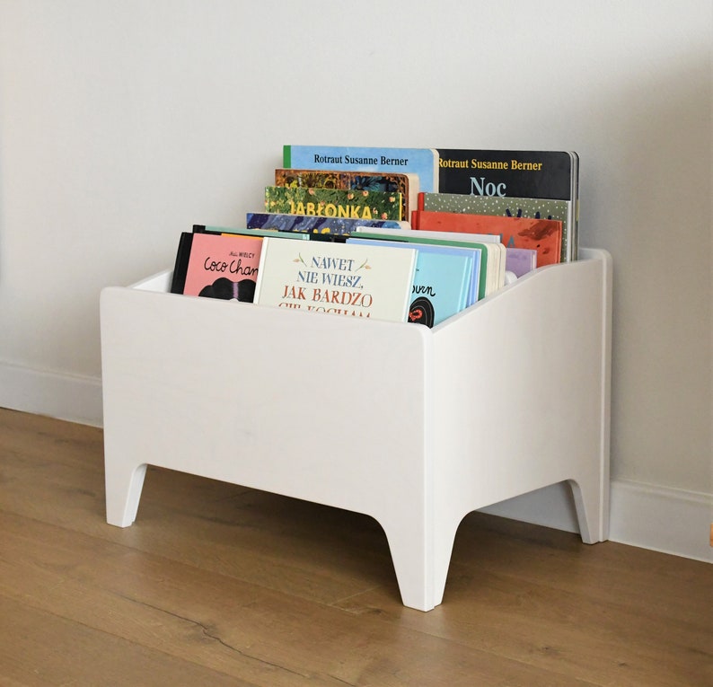 Montessori Bookcase Bookshelf for Kids Storage for Toys. Etsy