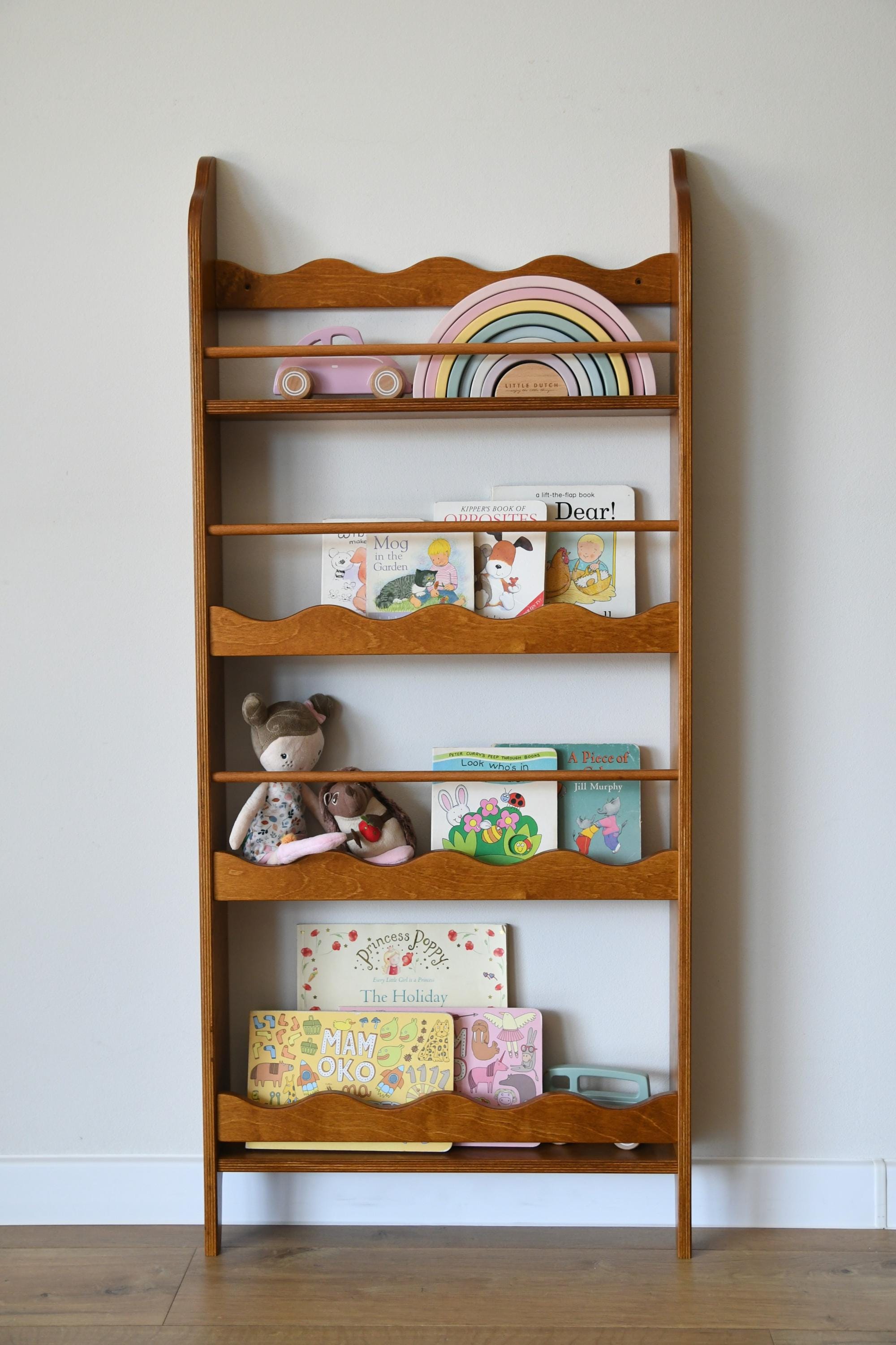 Wavy Bookcase - Etsy