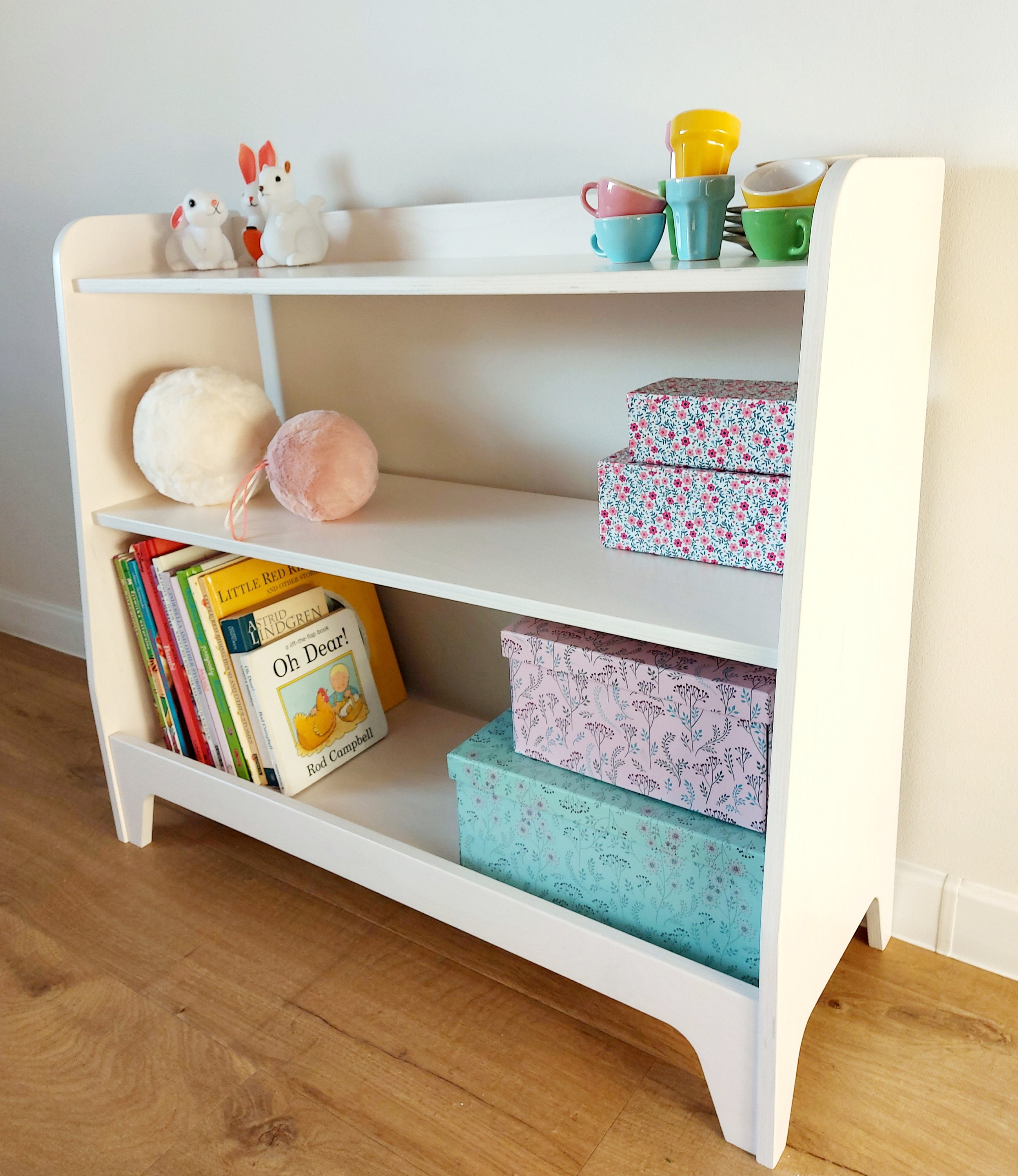 Montessori Toyshelf Kids Shelving Unit Montessori Etsy
