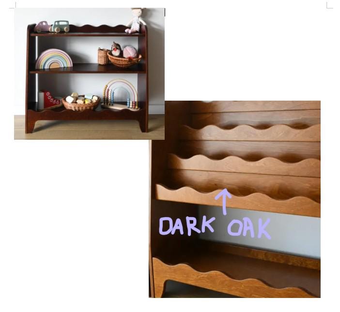 まーちゃん　棚 A Montessori Toddler Toy Shelf, Kids Display Shelf, Toys Storage