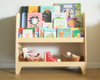 Montessori bookcase, Montessori furniture, Montessori library