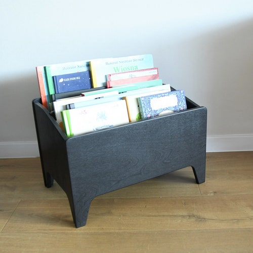 Montessori shops Portable Bookshelf, Kids Furniture, Books Storage, Wooden Bookshelf, Book Stand