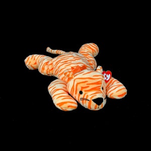 Coussin vintage TY « Ronronnement » le tigre (1996)