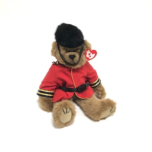 Vintage TY "Malcolm" the Bear // The Attic Treasures Collection