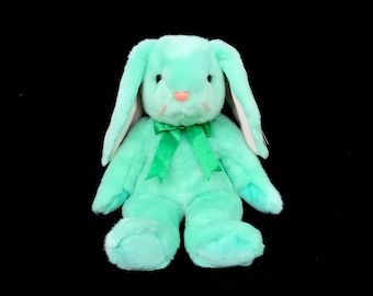 Peluche vintage TY "Hippity" el conejito (1998) Beanie Buddy