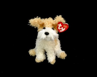 black schnoodle stuffed animal
