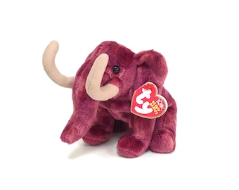 Vintage TY "Colosso" the Elephant/Mammoth (2002) Beanie Baby