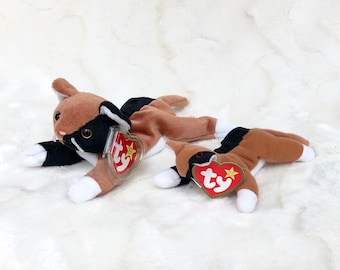 Vintage TY "Chip" the Calico Cat (1996) Beanie Baby