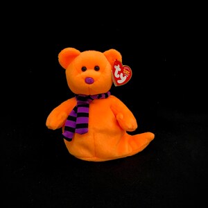 Vintage TY "Shivers" the Ghost-Bear (2003) Beanie Baby