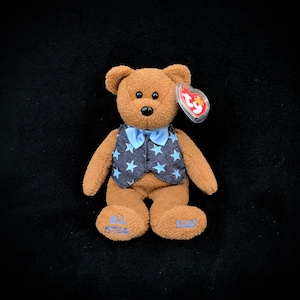 ヴィンテージ TY「オールスター・ダッド」ベア // ビーニーベイビー