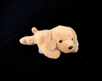 Ty Beanie Baby「フレッチ」ゴールデンレトリバー／ラブラドール犬