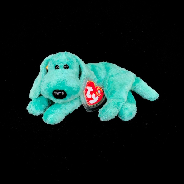 Vintage TY "Diddley" the Dog (2000) Beanie Baby