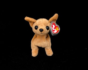 Vintage TY "Tiny" de chihuahua (1998) beanie baby