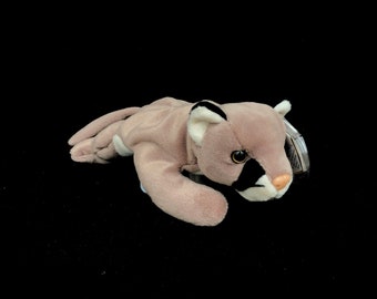 Vintage TY "Canyon" the Cougar (1998) Beanie Baby