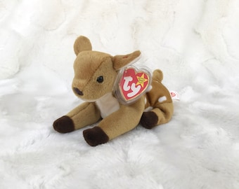 Vintage TY "Whisper" the Deer/Fawn (1997) Beanie Baby