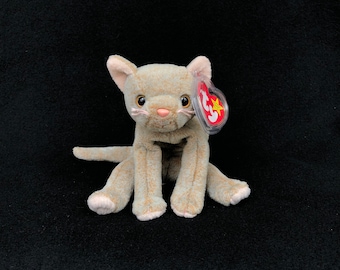 Vintage TY "Scat" the Cat (1998) Beanie Baby