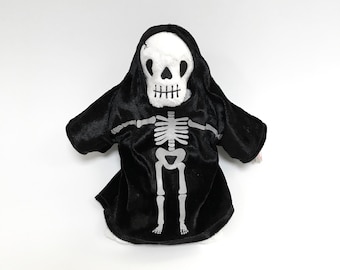 Vintage TY creepers the Skeleton 2000 Beanie Baby Etsy UK