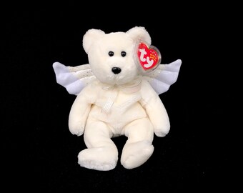 Vintage TY "Herald" the Angel-Bear (2002) Beanie Baby