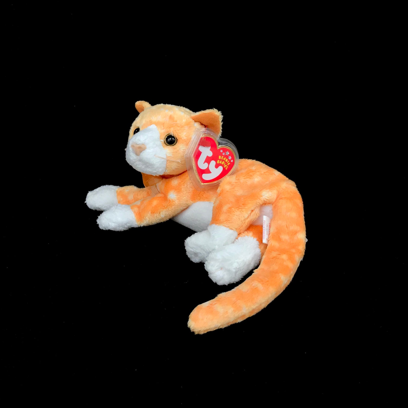 TY Tabs the Tabby Cat 2001 Beanie Baby Etsy