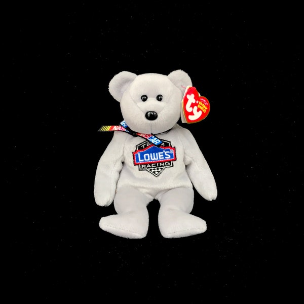 Vintage TY "Jimmie Johnson #48" the NASCAR Bear // Beanie Baby