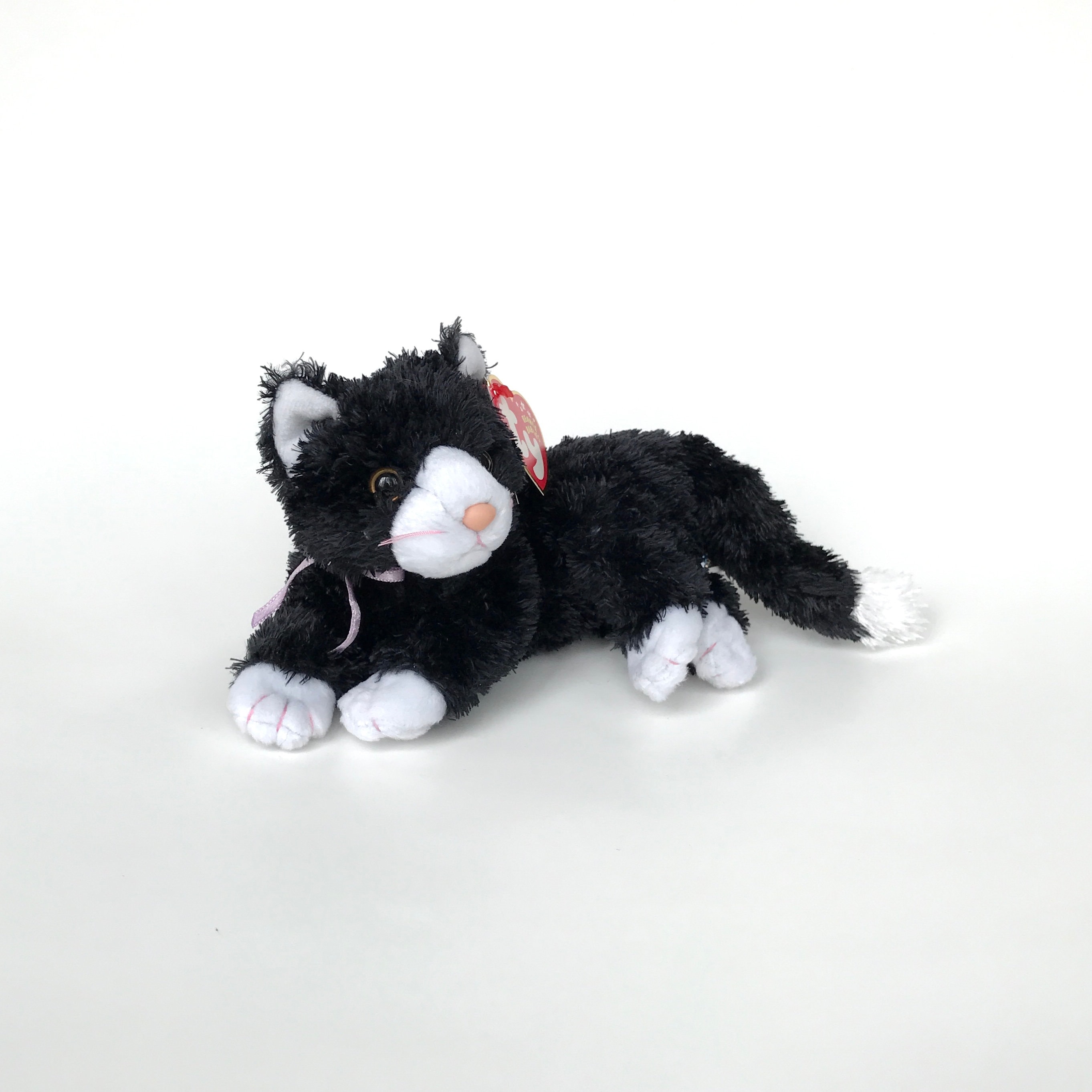 Ty Beanie Baby BOOTIES The Black & White Cat March 26 2002 for sale online 