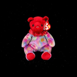 Vintage TY &quot;July&quot; the Birthday Bear (2001) Beanie Baby