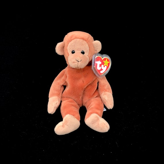 TY Bongo the Monkey 1995 Beanie Baby Etsy