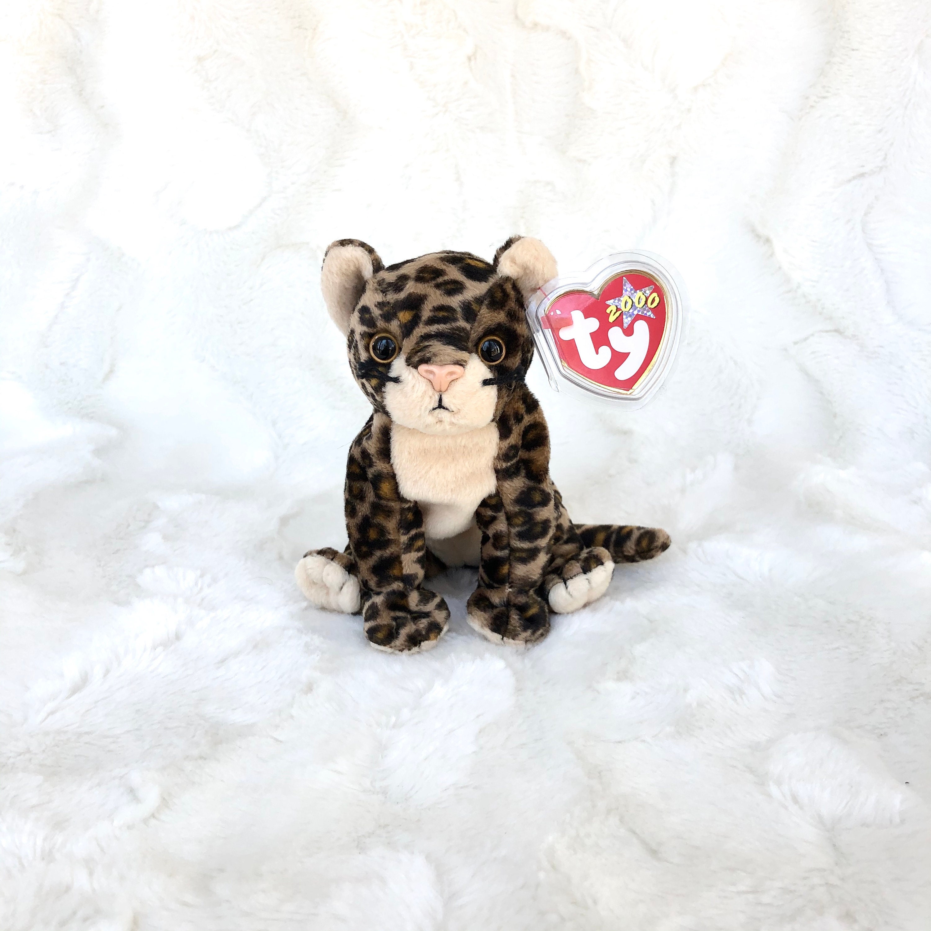 Ty Stackable Leopard TY Sneaky the Leopard 2000 Beanie Baby | Etsy