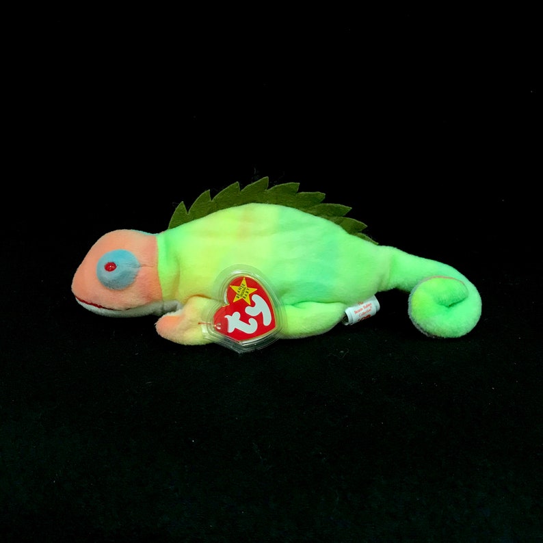 TY Iggy the Iguana 1997 Beanie Baby | Etsy