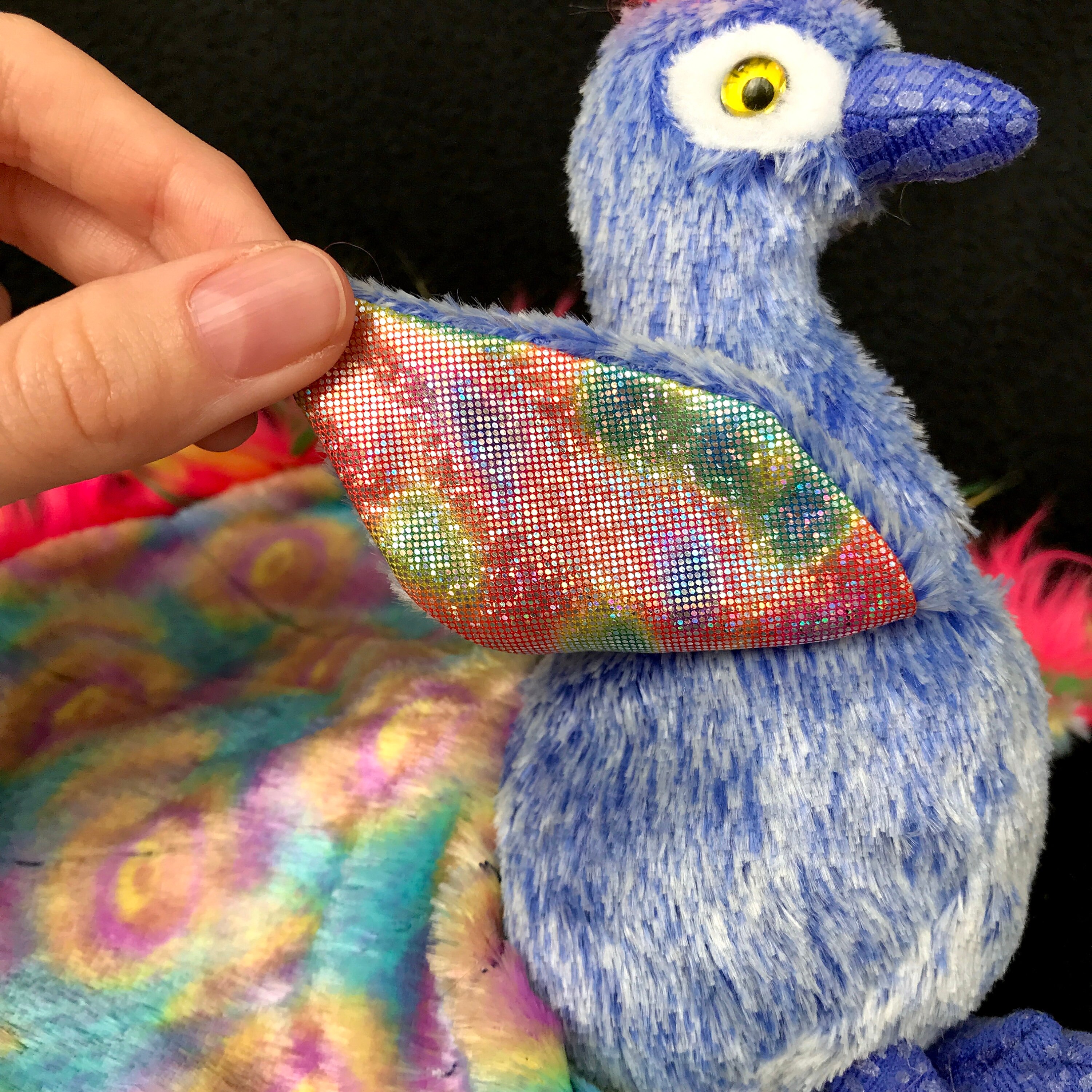 Peacock beanie baby best sale value