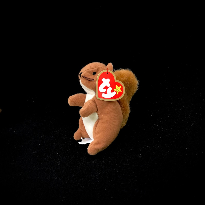 TY Nuts the Squirrel 1996 Beanie Baby Etsy