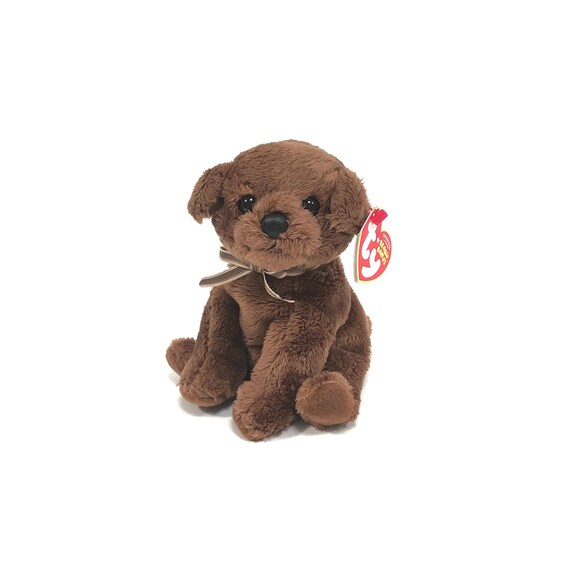 Chocolate lab beanie baby hot sale