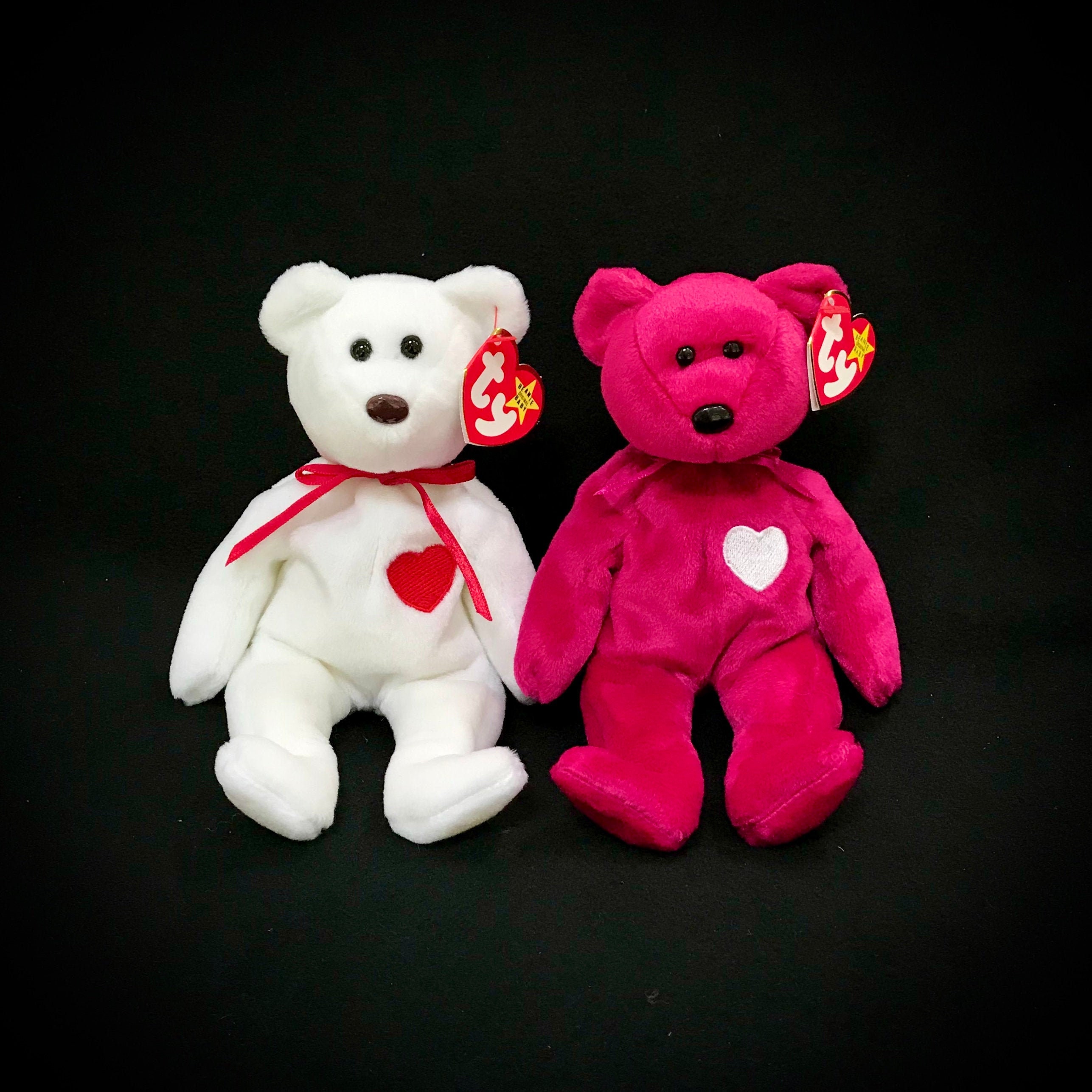 Peluche Coeur Rouge et Rose Plush & Company San Valentino