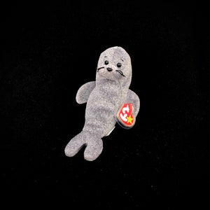 Vintage TY "Slippery" the Seal (1998) Beanie Baby