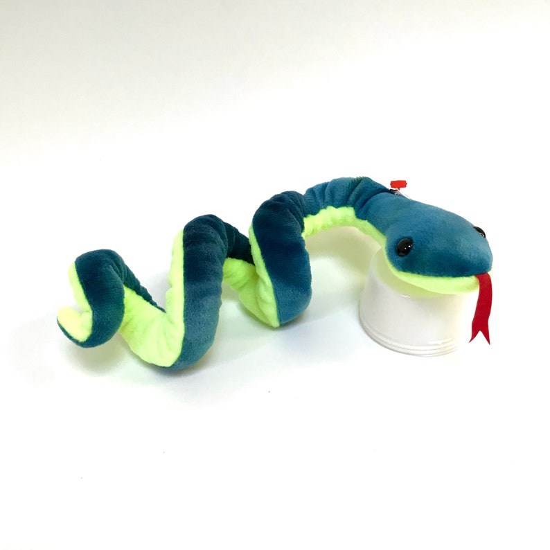 TY Hissy the Snake 1997 Beanie Baby | Etsy