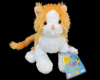 Webkinz gold top and white cat