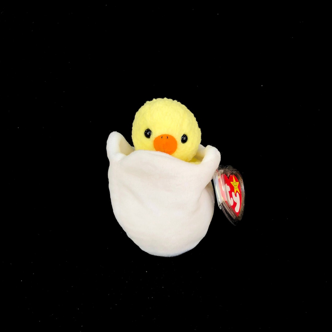 TY Eggbert the Chick 1998 Beanie Baby - Etsy