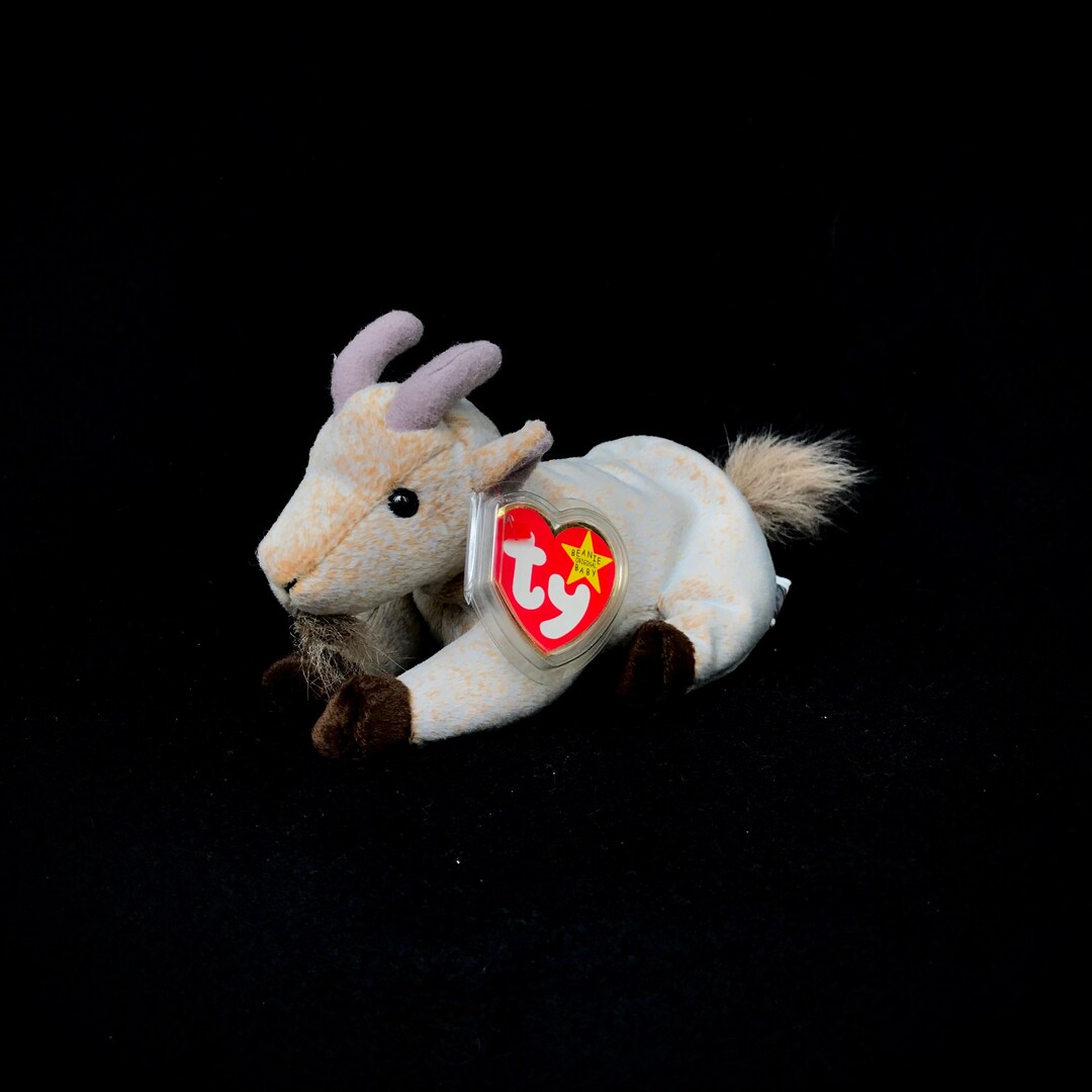 Vintage TY goatee the Goat 1998 Beanie Baby - Etsy